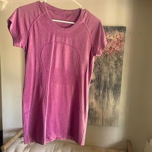 Lulu lemon🍋 Purple Swiftly tech short sleeved shirt. Size 12